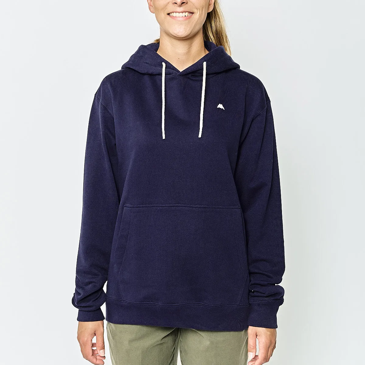 Robe di Kappa Gramys hoodie unisexe bleu marine coton