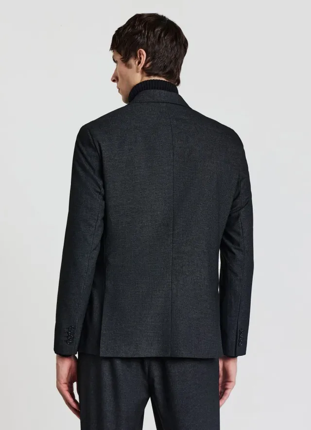 Calliope veste homme monopetto micro-motifs bureau