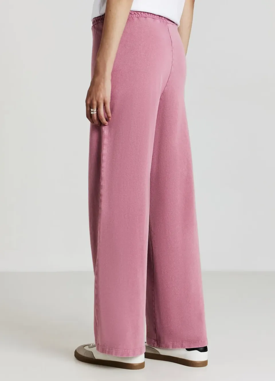 Calliope pantalon jogging palazzo femme coupe large