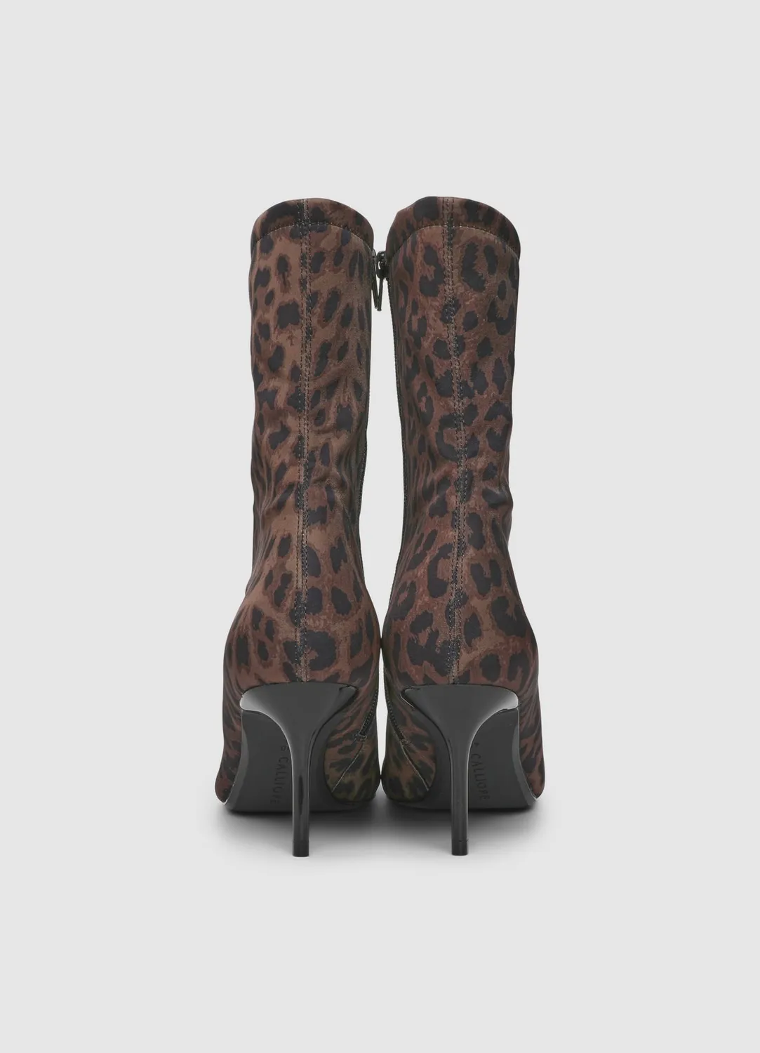 Calliope tronchetto animalier bottines femme 36-40 talon 7 cm