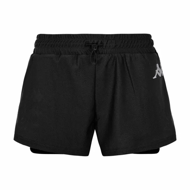 Robe di Kappa Kombat Eden Short Noir Femme Training Slim