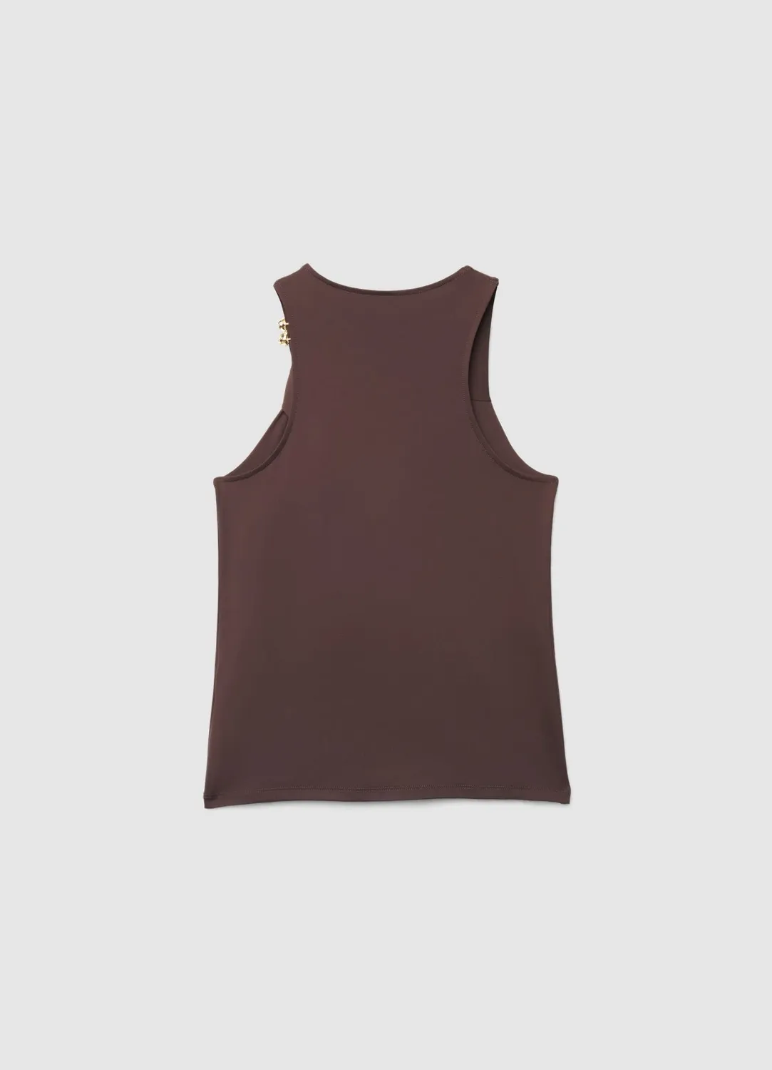 Calliope top asymétrique femme fleur métal soirée