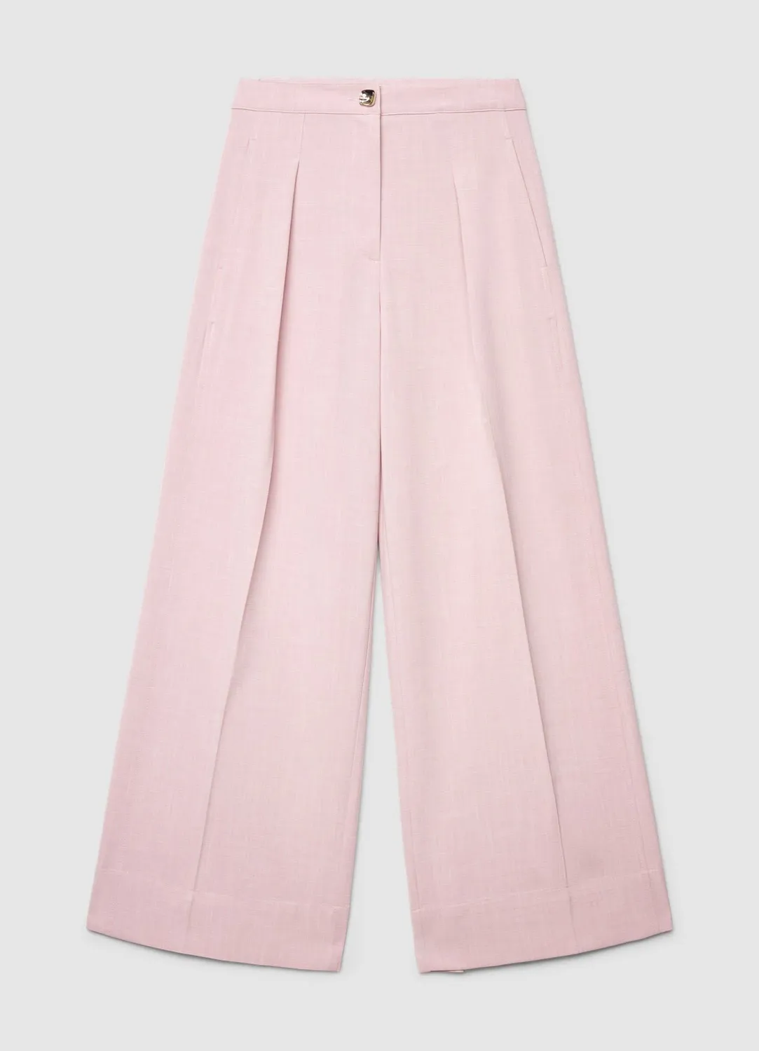 Calliope pantalon palazzo à pinces femme fluide
