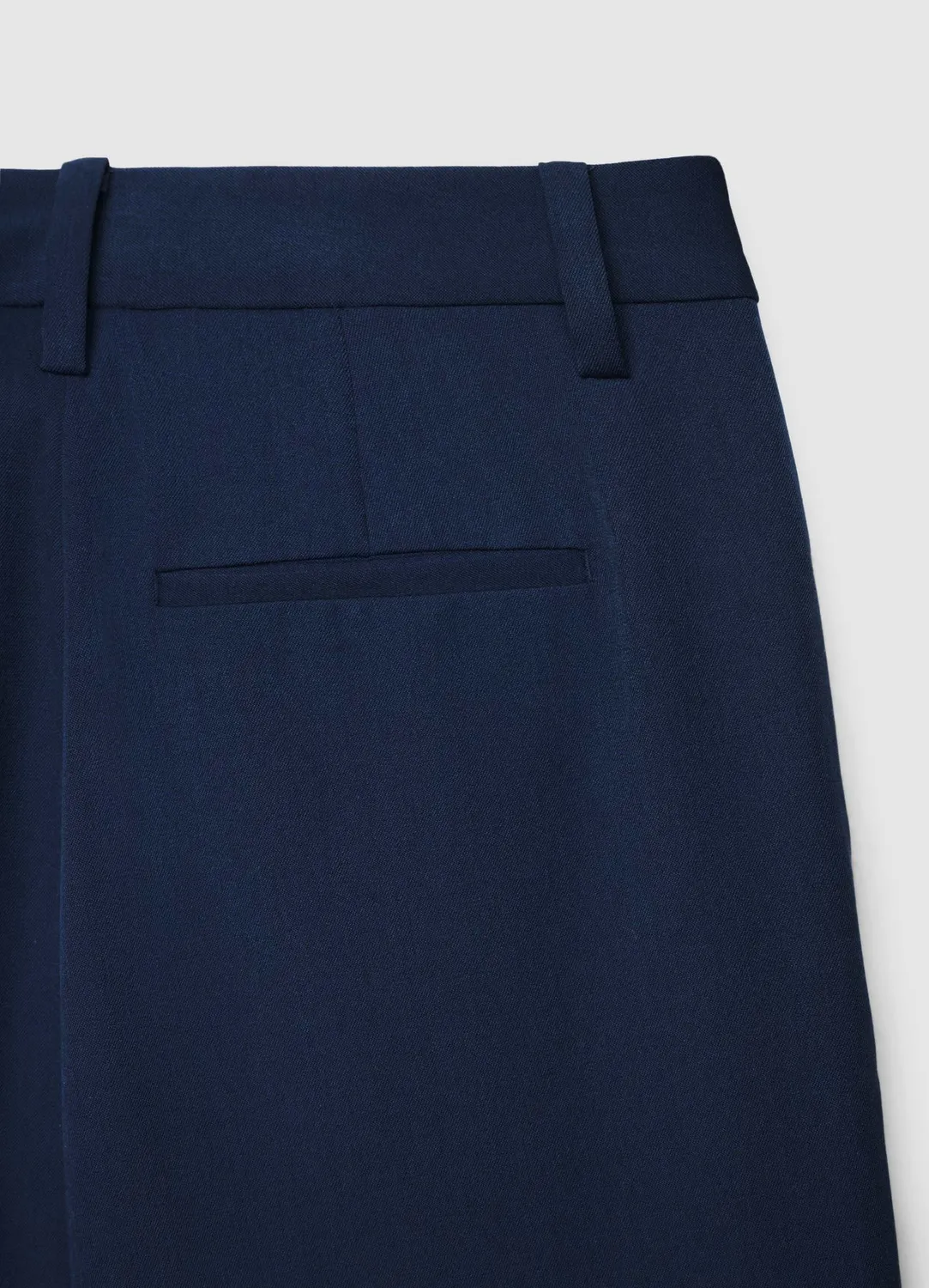 Calliope Pantalon palazzo uni femme revers