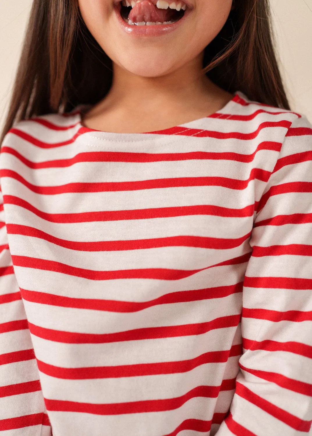 Saint James Minquiers marinière enfant neige tulipe