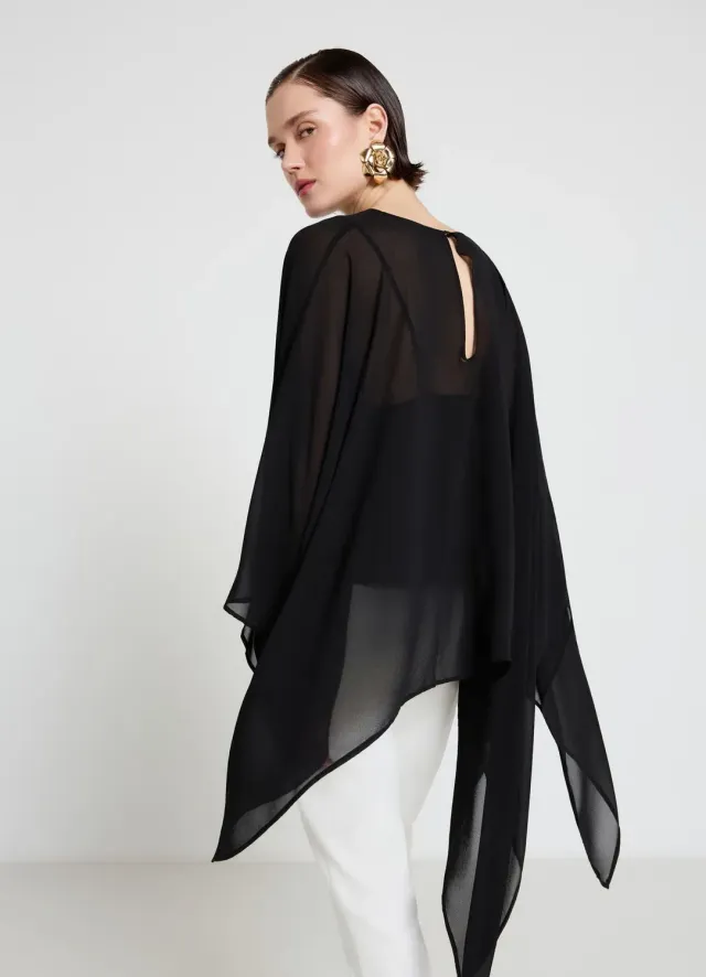 Calliope chemise kimono ample unie col rond femme