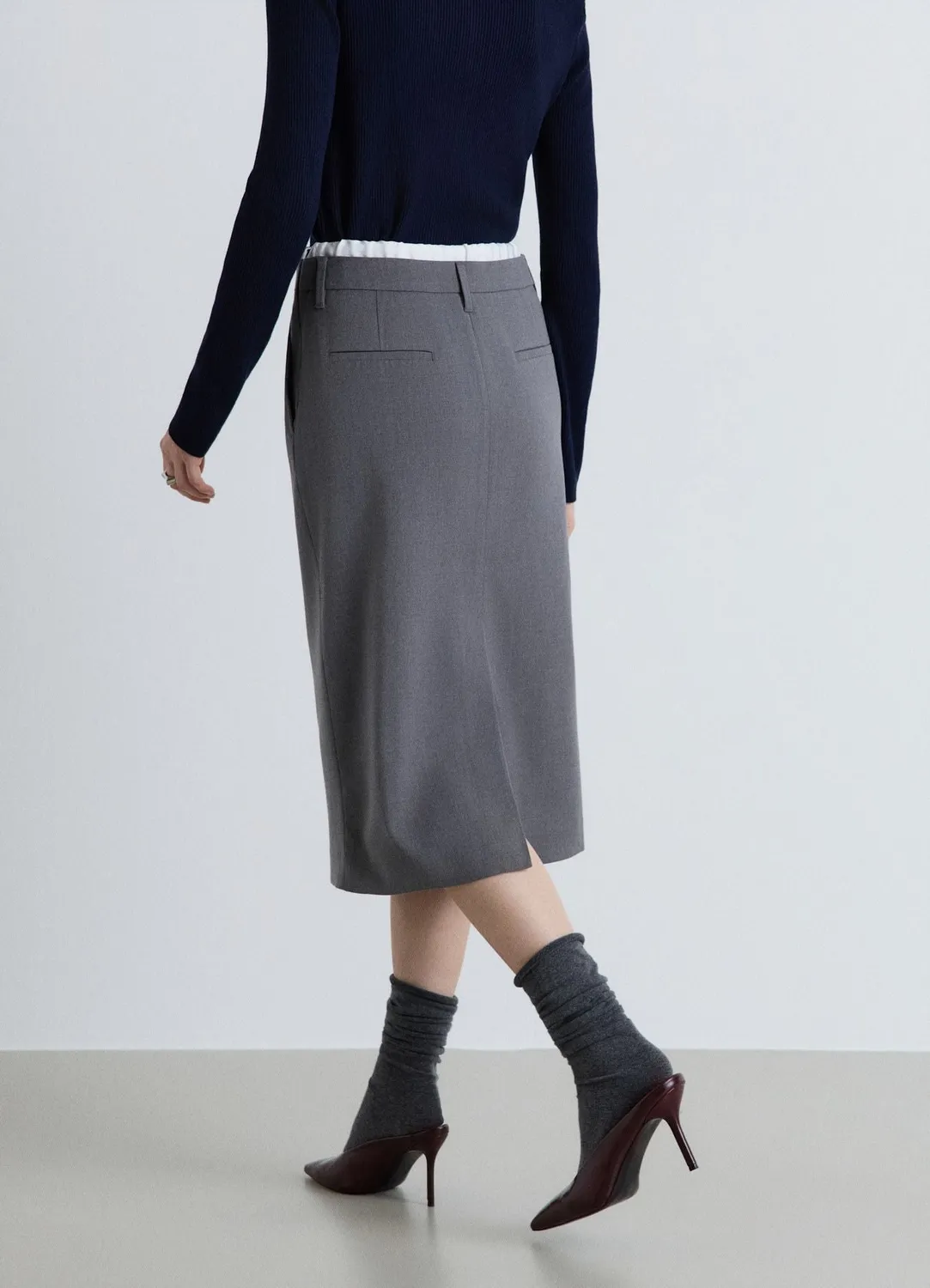 Calliope Jupe midi tubino femme business