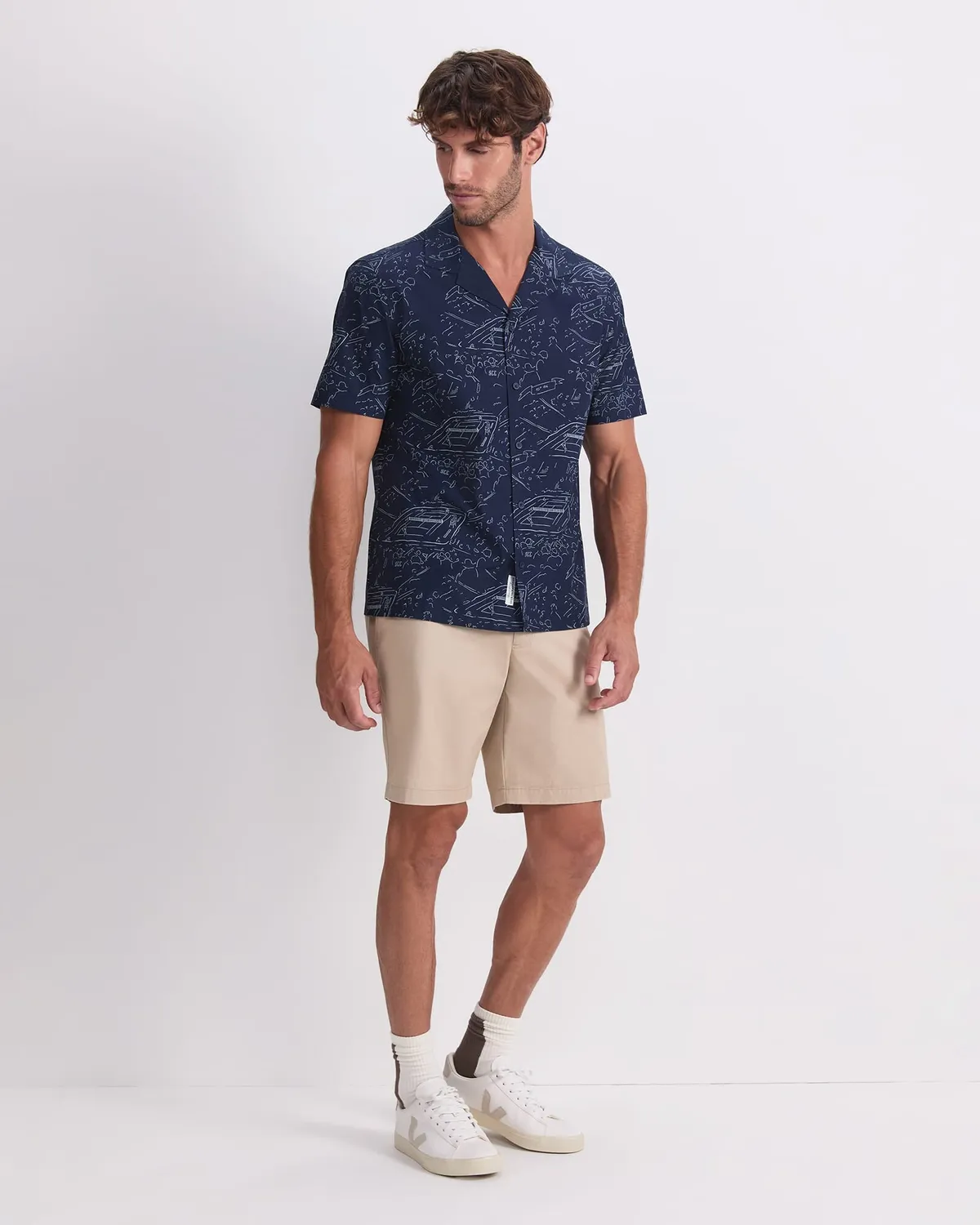 Sportscraft Rally chemise coton homme imprimé