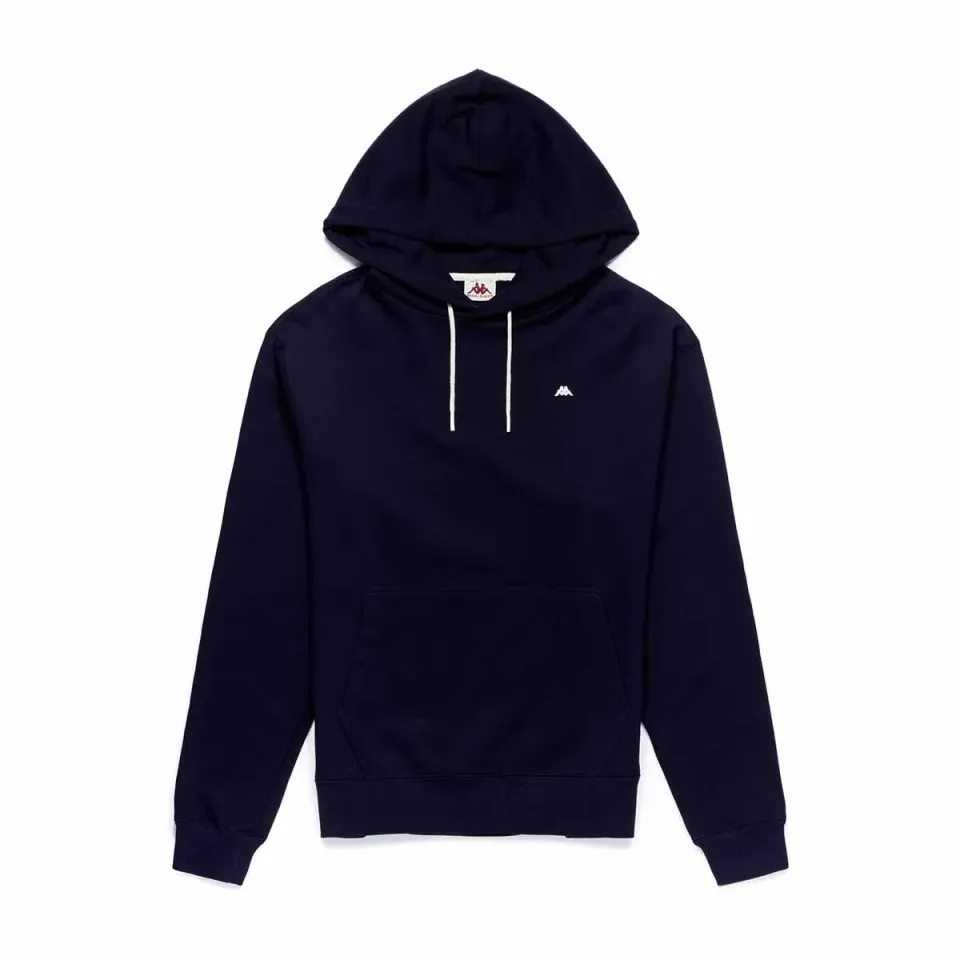 Robe di Kappa Gramys hoodie unisexe bleu marine coton