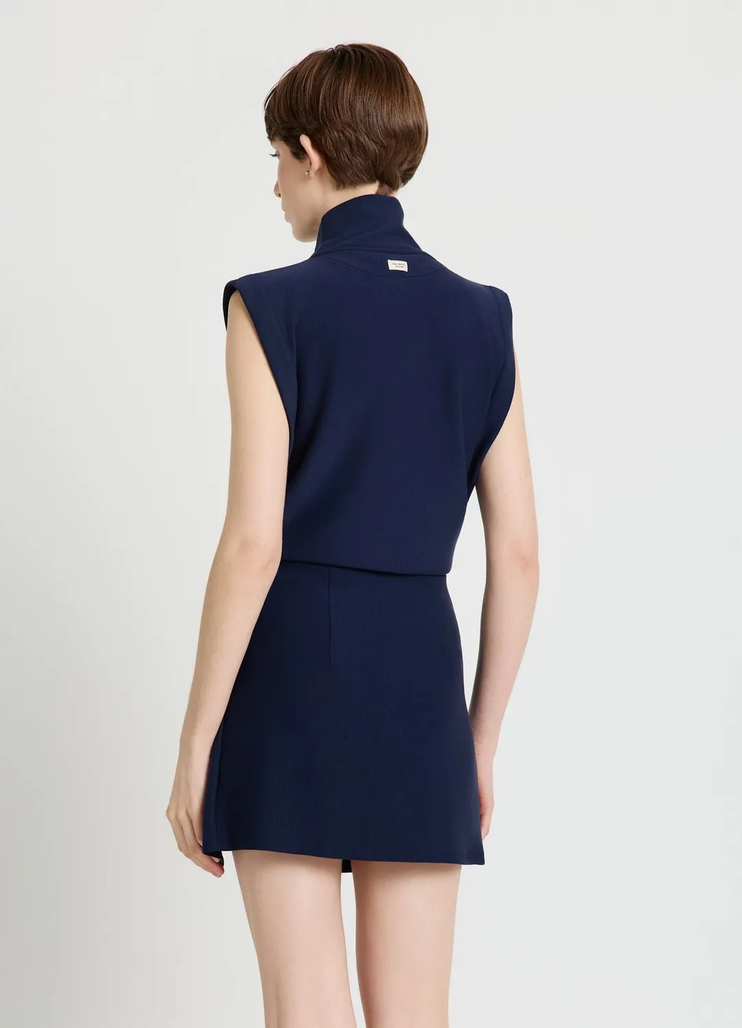 Calliope jupe-short uni femme effet jupe devant