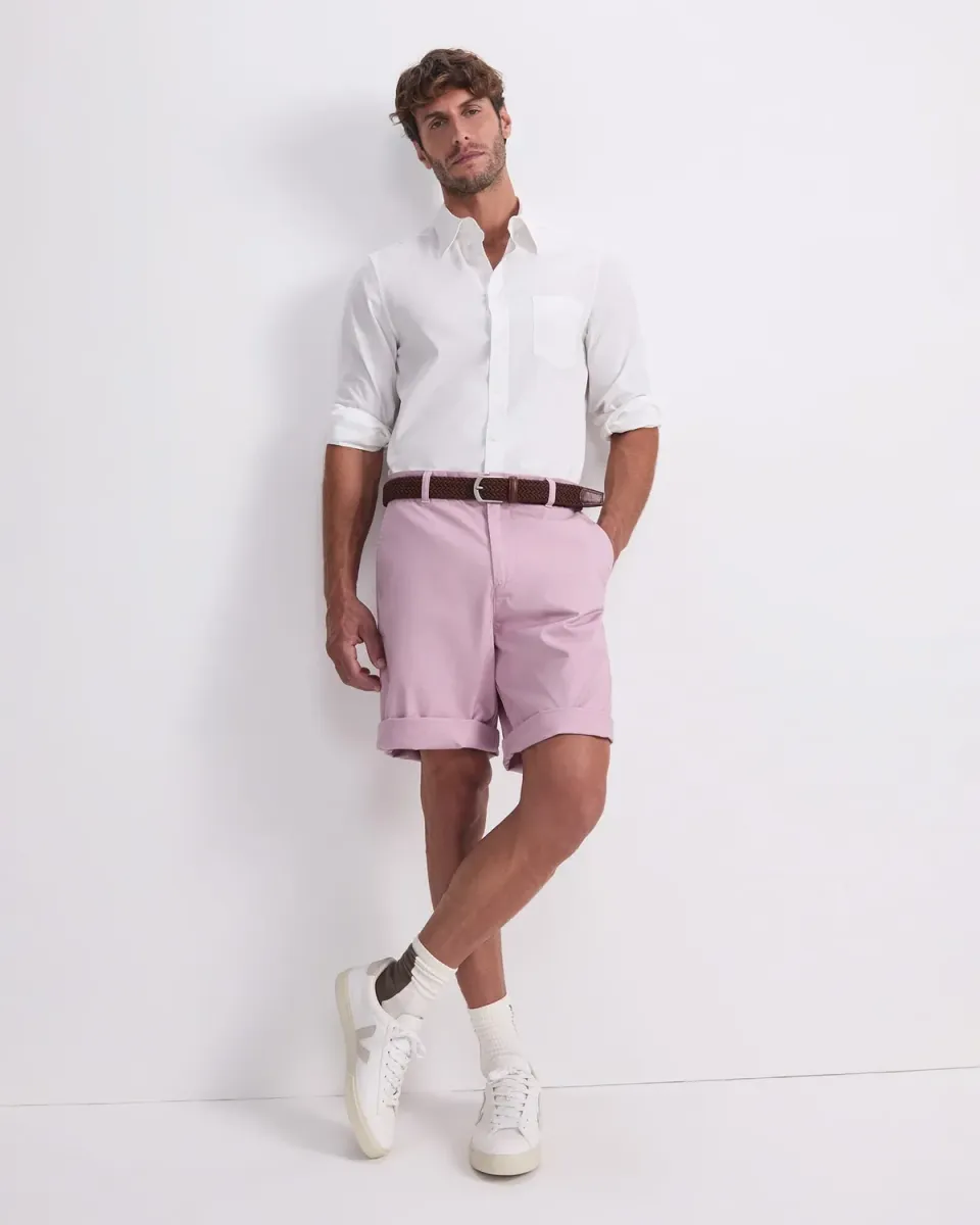 Sportscraft Relaxed Classic 208116 short twill coton homme
