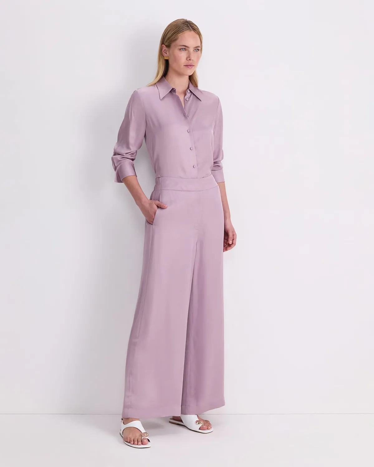 Sportscraft Yara pantalon large femme viscose
