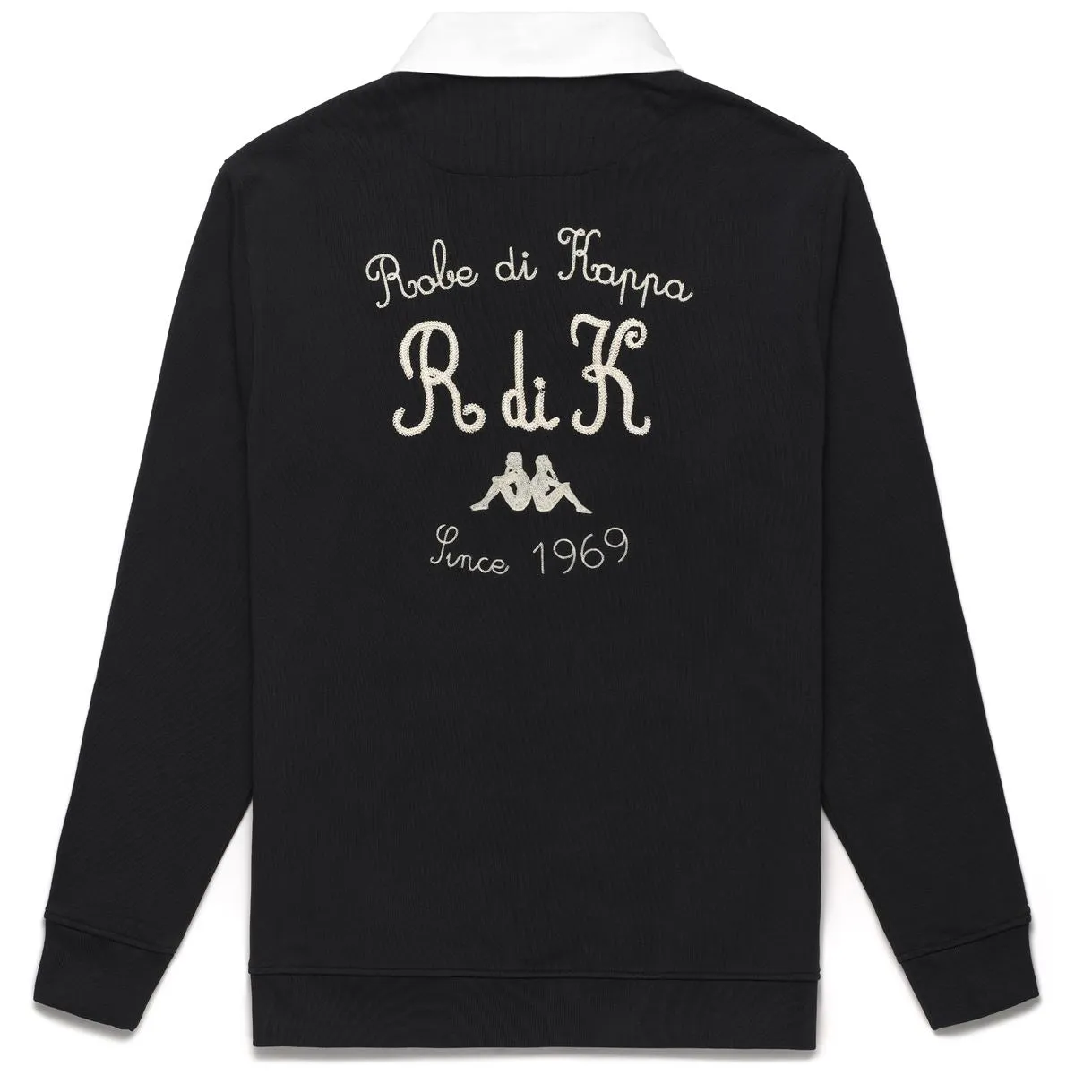 Robe di Kappa Heita polo homme bleu marine manches longues