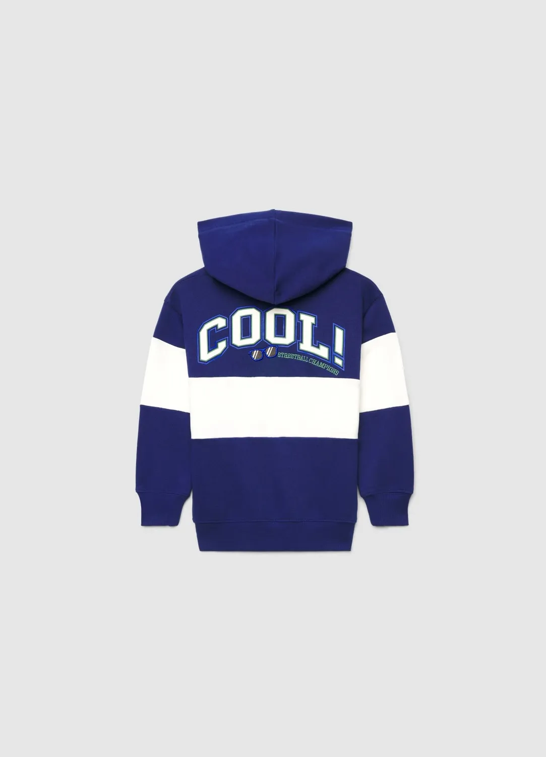 Calliope sweat capuche garçon color-block