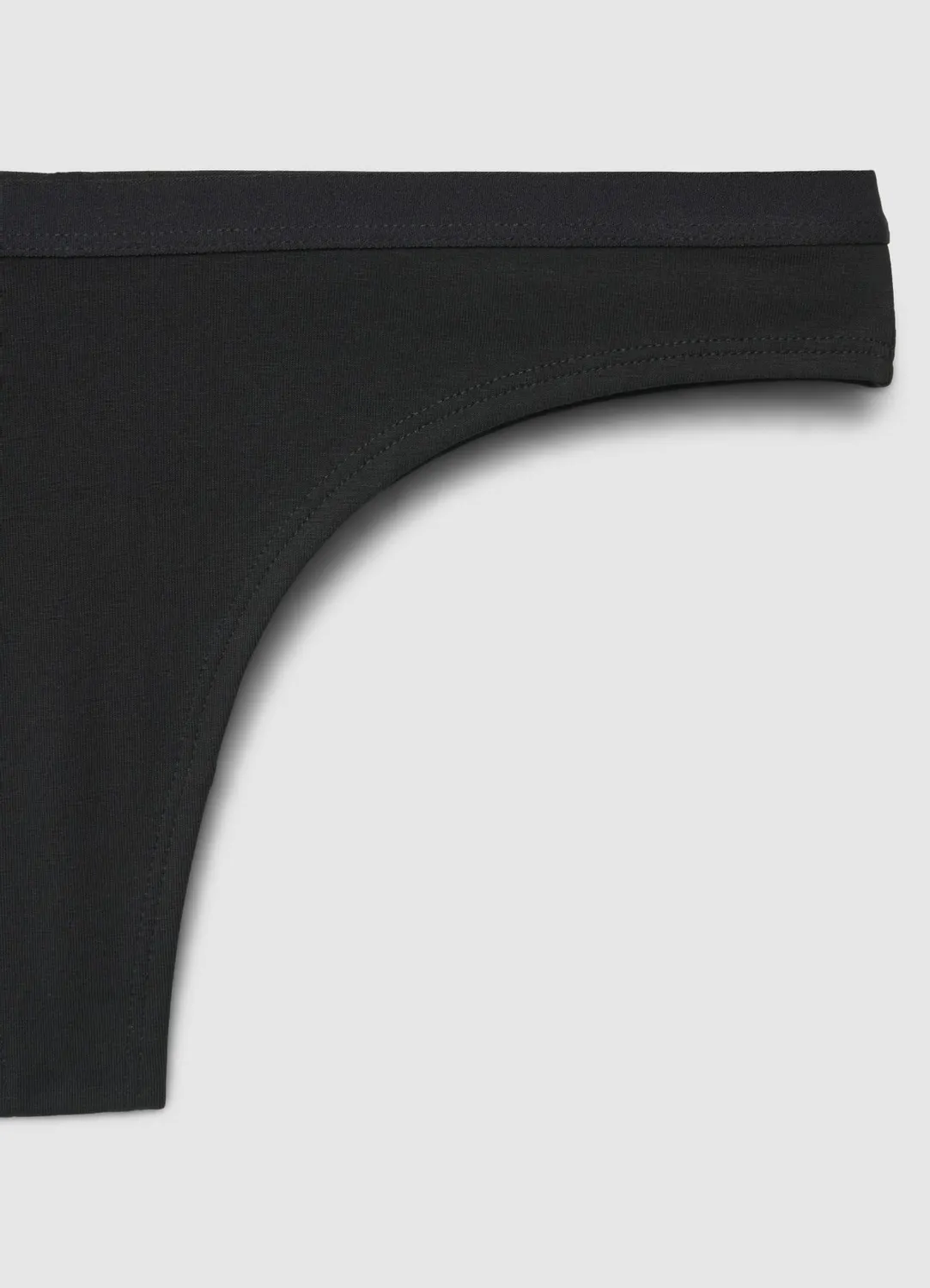 Calliope Slip brasiliana femme uni lot de 3