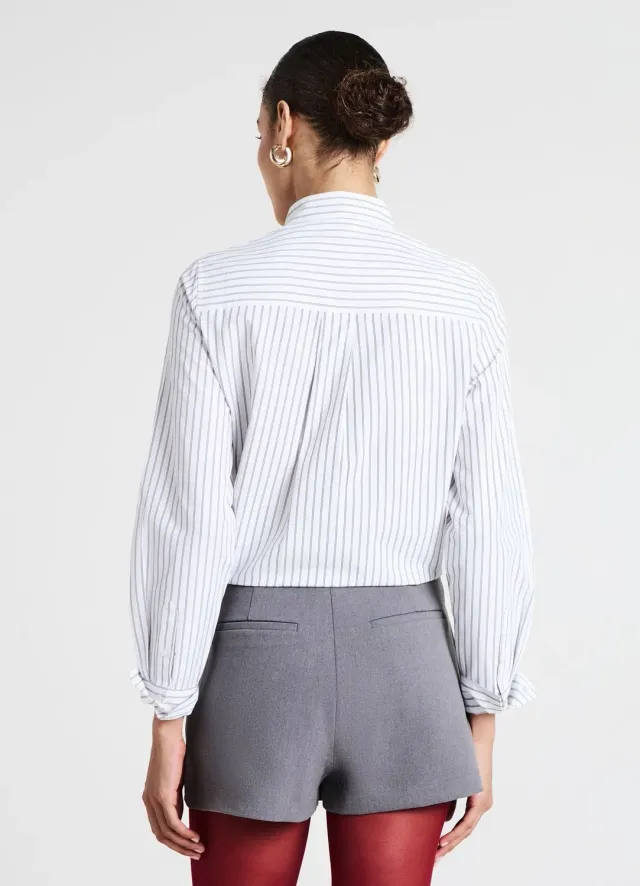 Calliope Jupe-Short Fendue femme zip latéral casual