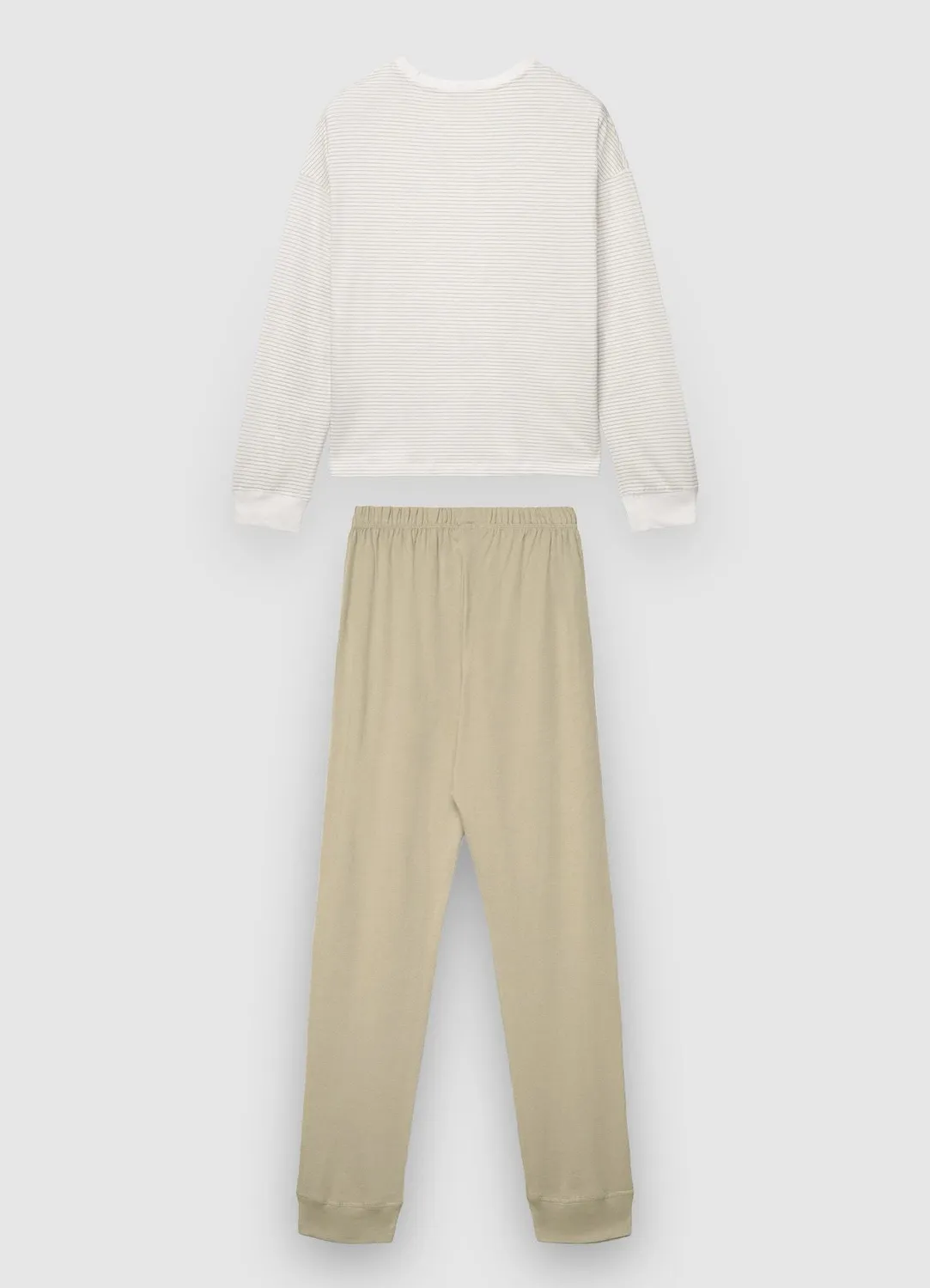 Calliope pyjama long rayé femme ensemble 2 pièces