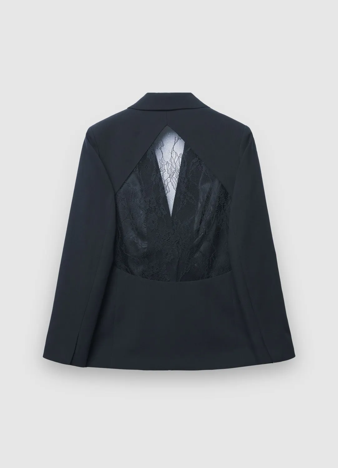 Calliope veste tailleur dentelle dos femme
