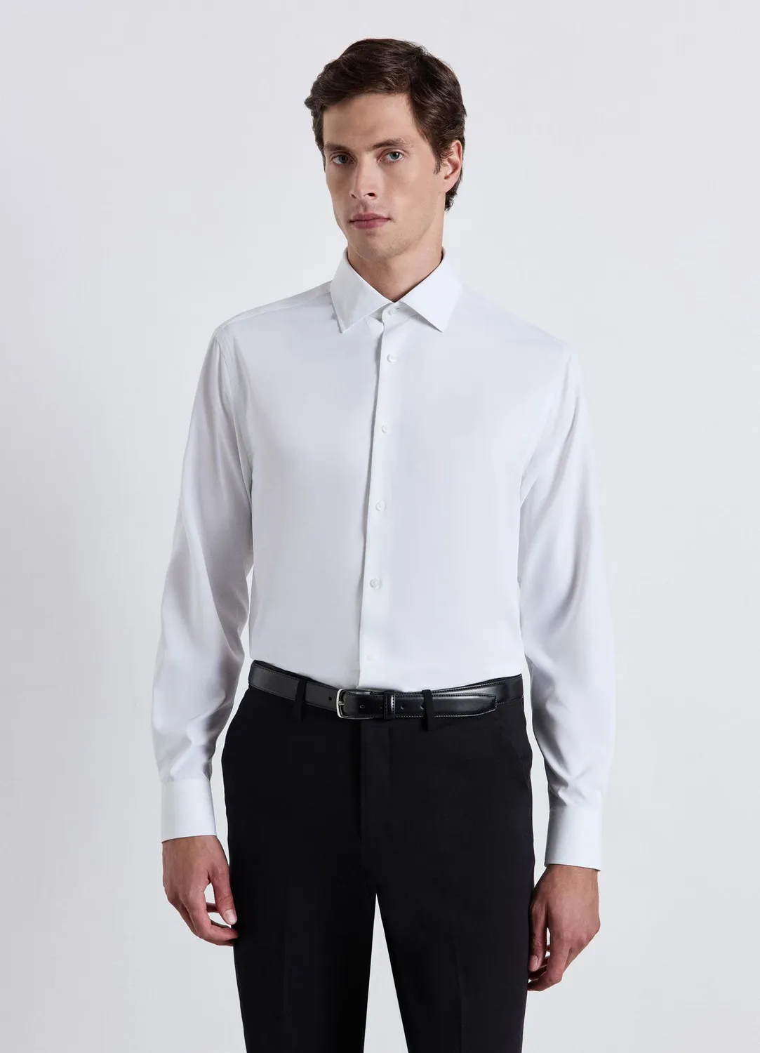 Calliope Chemise Easy Iron Unie Homme Chemise Business