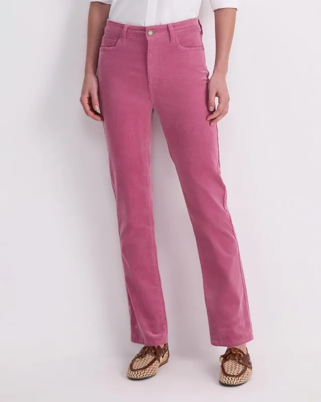 Sportscraft Cleo Straight Cord jean velours taille haute