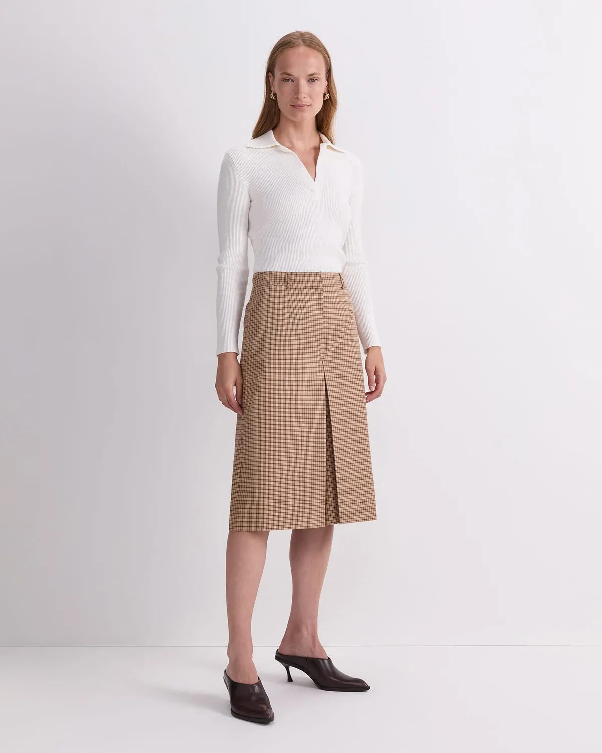 Sportscraft Audrey culotte à carreaux doublée genou