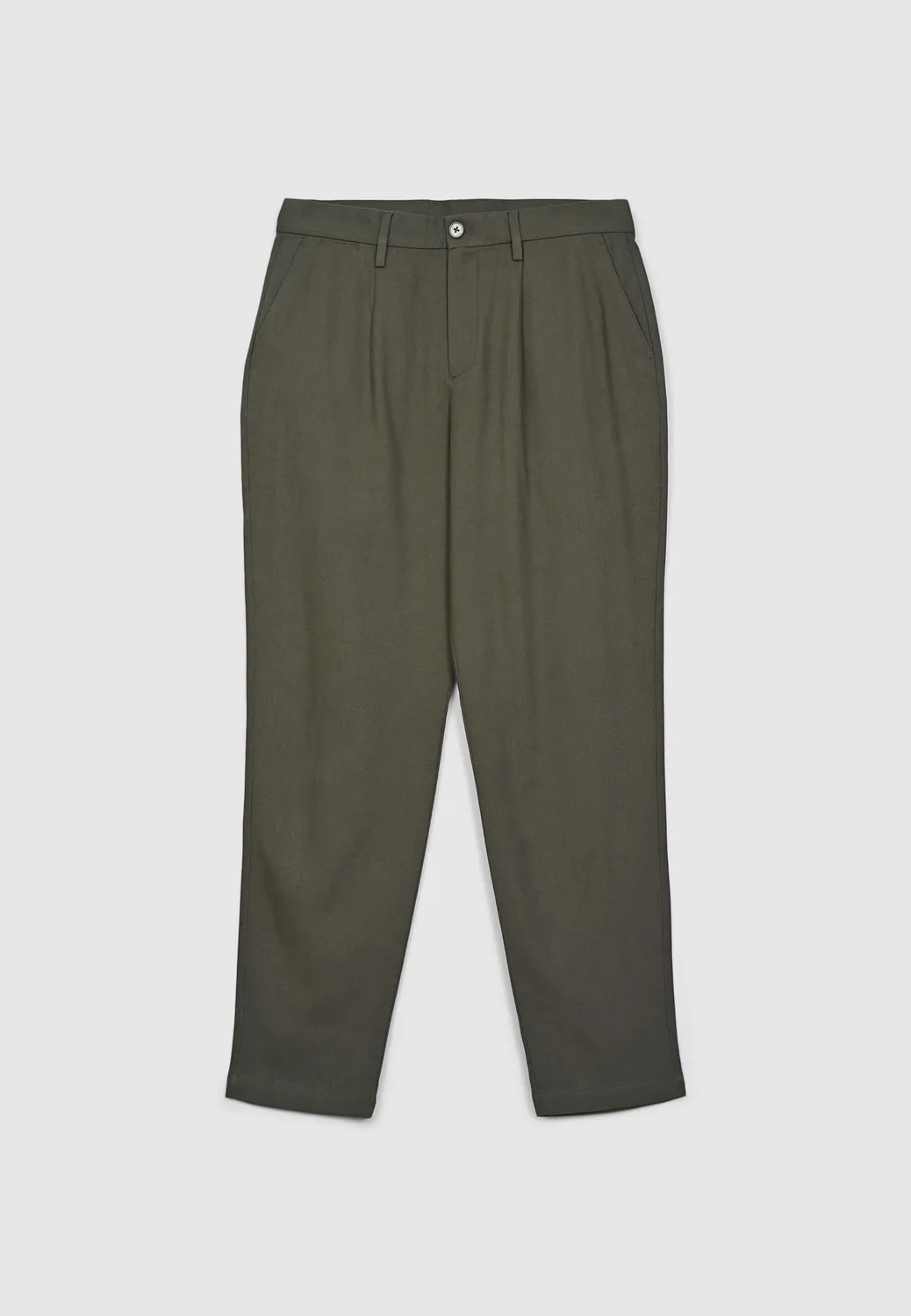 Calliope chino lin pantalon homme uni