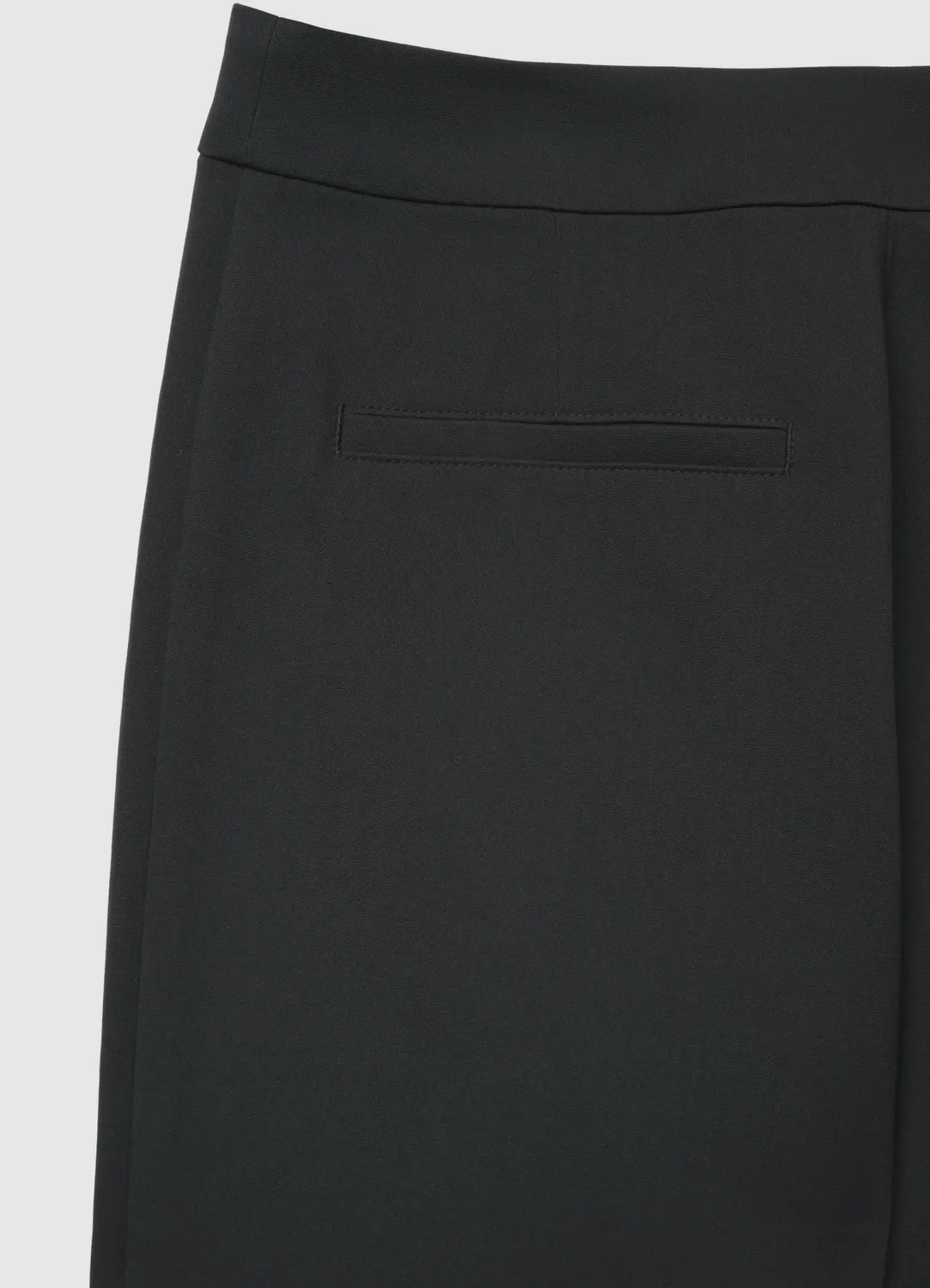 Calliope capri pantalon droit sartorial bureau