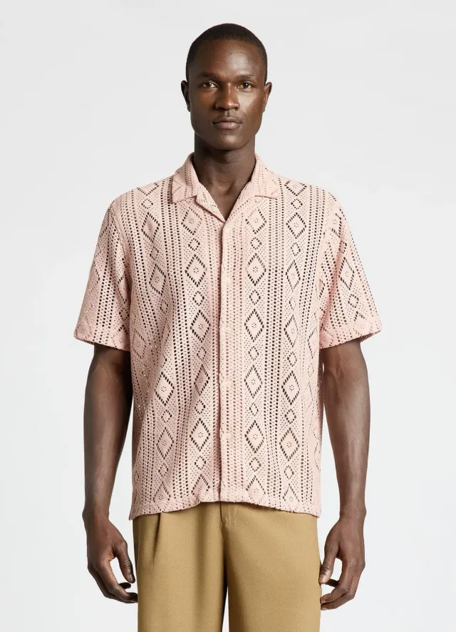 Calliope chemise bowling ajourée homme