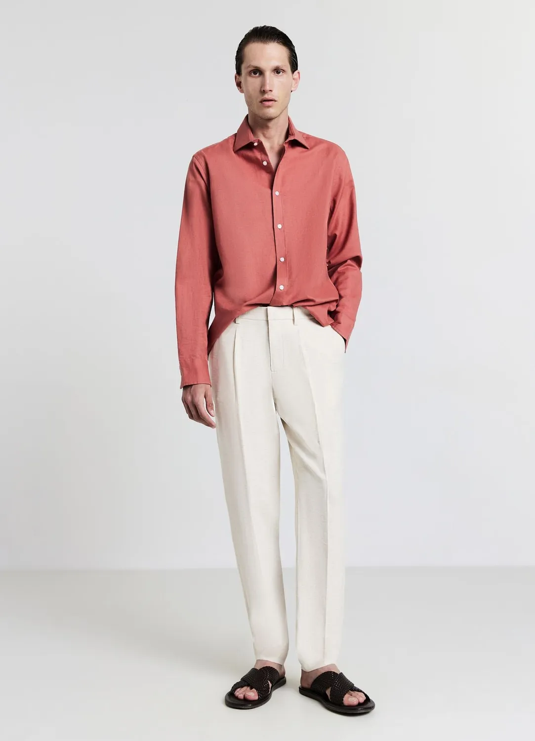 Calliope pantalon homme uni poches françaises