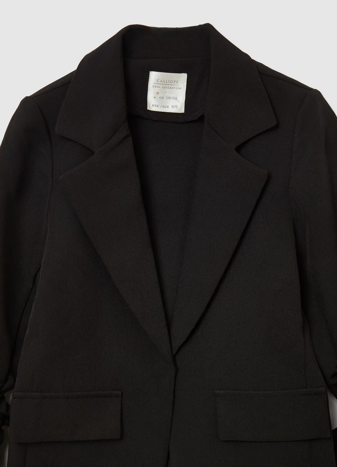Calliope Veste Revers veste fille coupe droite