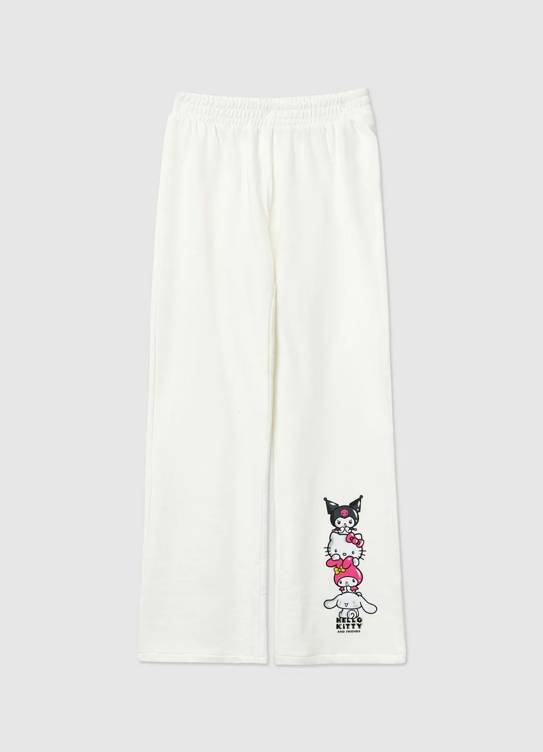 Calliope pantalon jogging Hello Kitty fille jambe droite