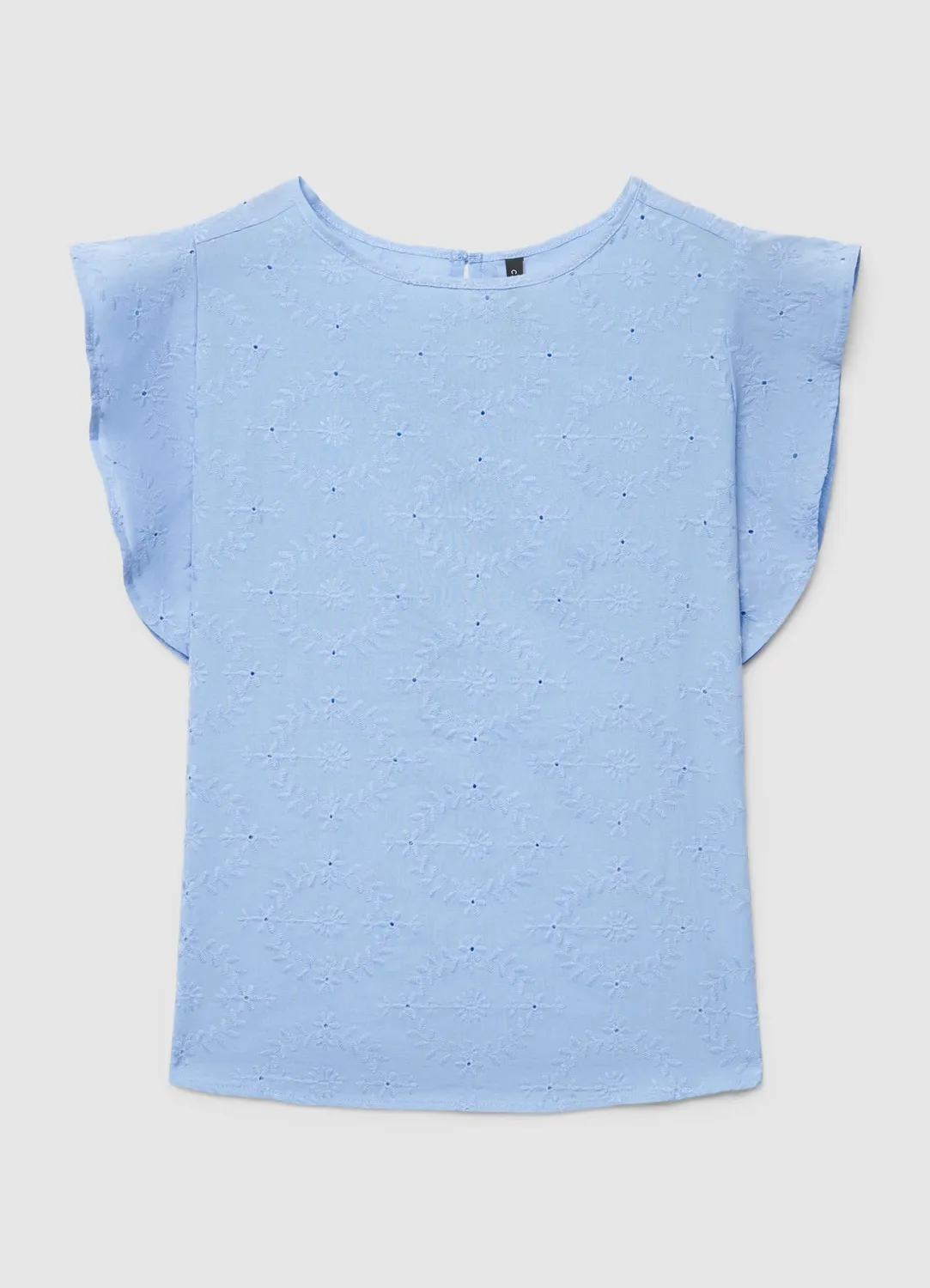 Calliope Blouse sangallo blouse broderie volants