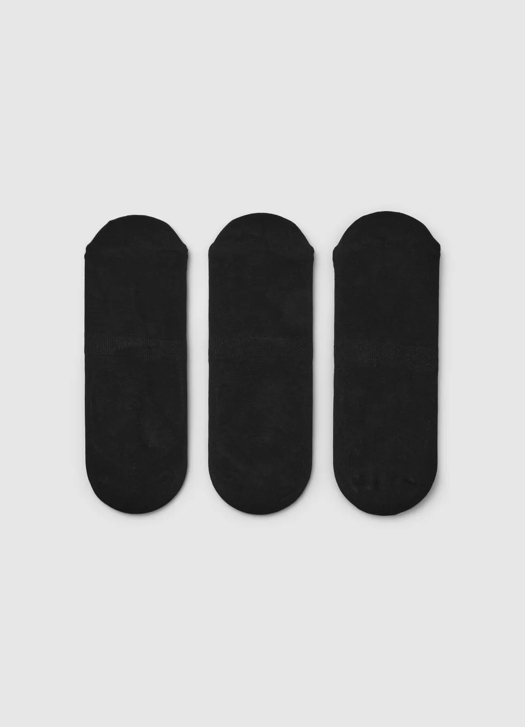 Calliope Lot 3 Socquettes Invisibles Homme Uni