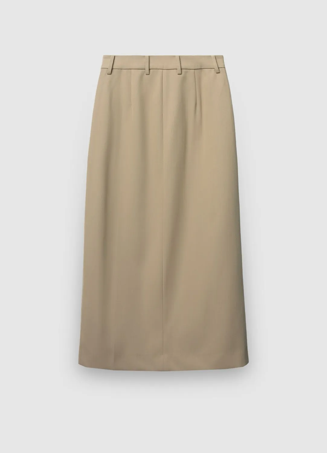 Calliope jupe midi femme fendue taille mi-haute