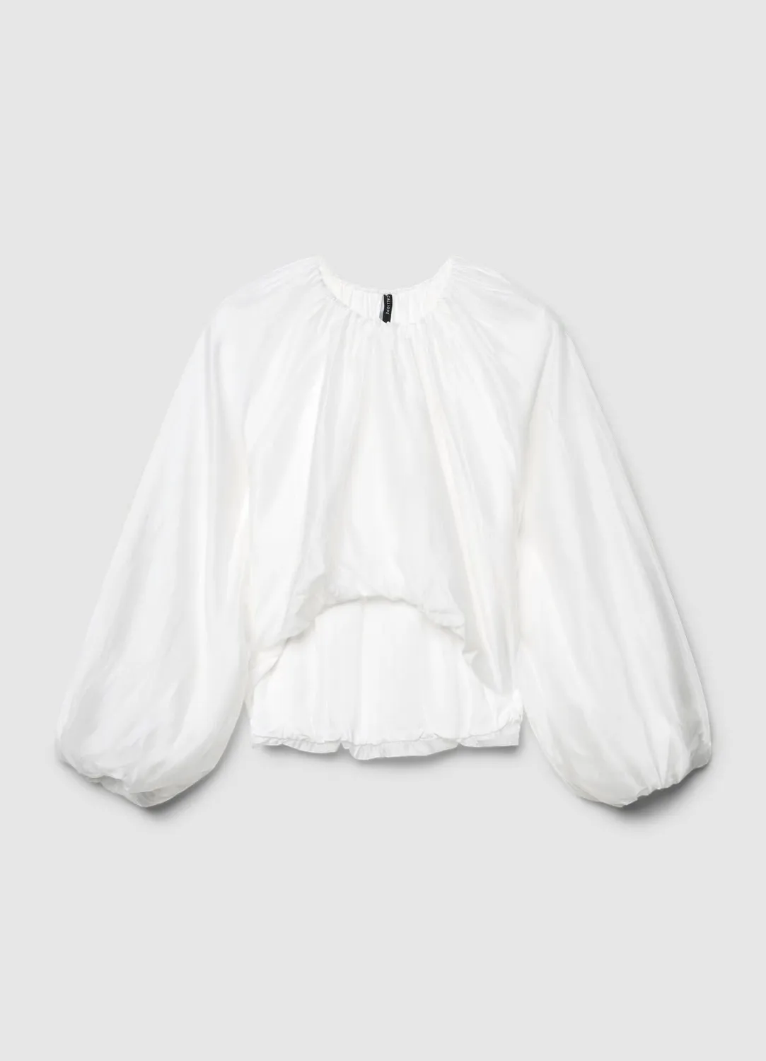 Calliope blouse femme manches ballon unie