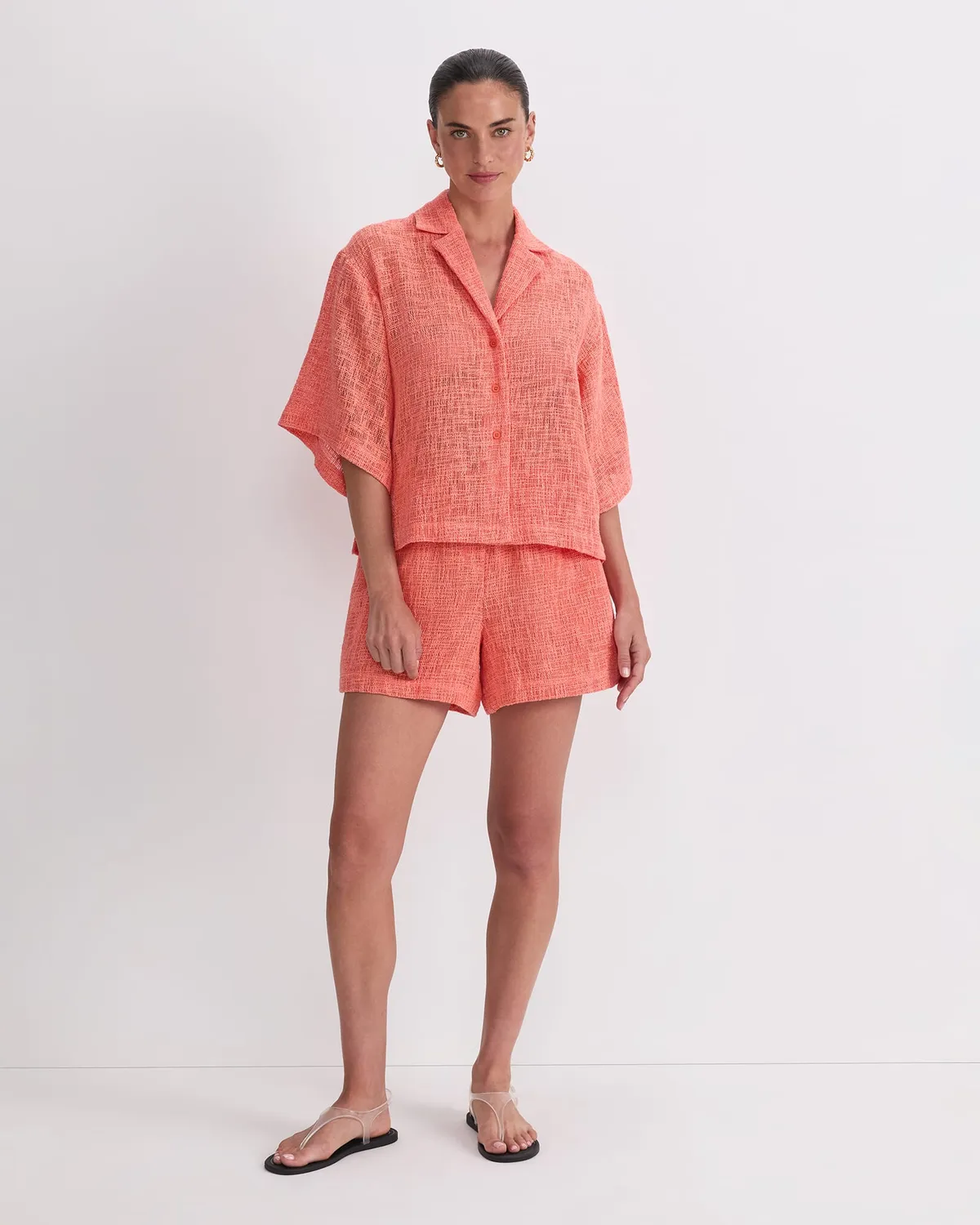 Sportscraft Holiday chemise col camp femme