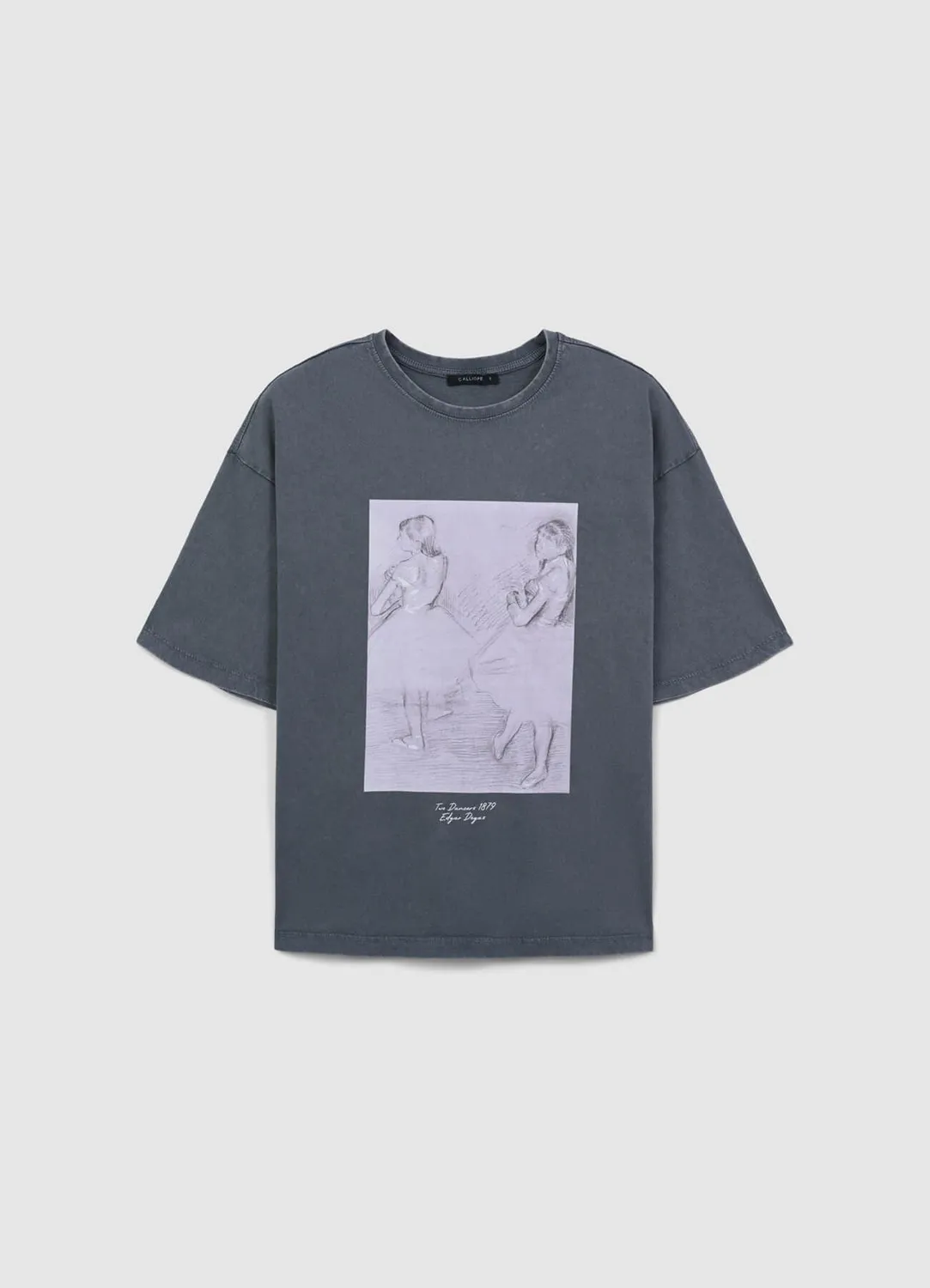 Calliope t-shirt coton femme imprimé art
