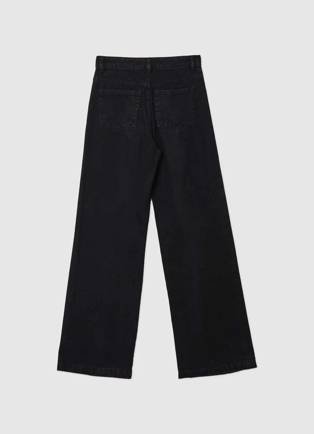 Calliope jean palazzo taille haute boutons femme 42