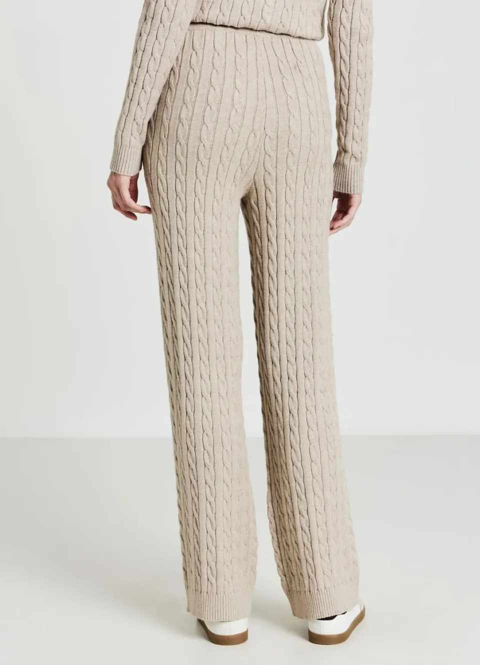 Calliope pantalon palazzo femme tressé fluide