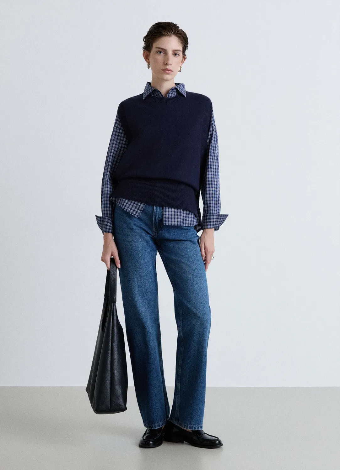 Calliope gilet maille femme sans manches boutons