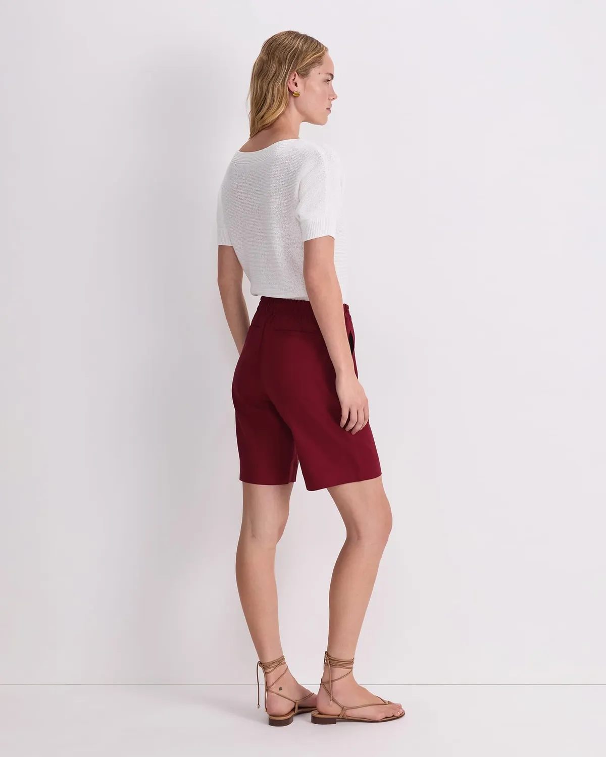 Sportscraft Rosa short femme lin cordon