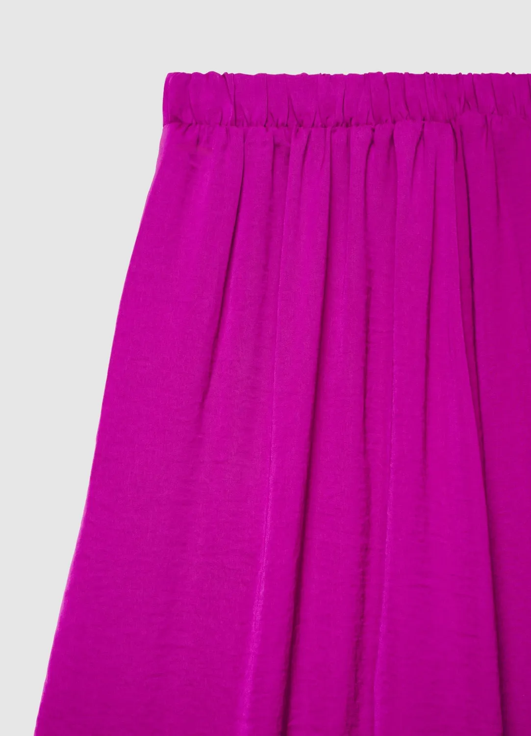 Calliope jupe-pantalon satinée femme longue