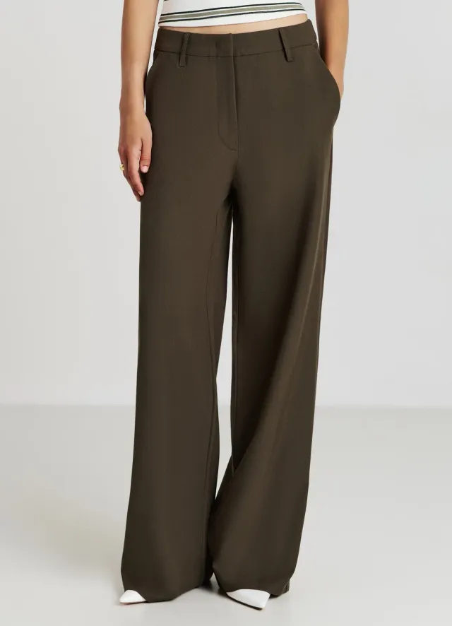 Calliope pantalon femme palazzo large