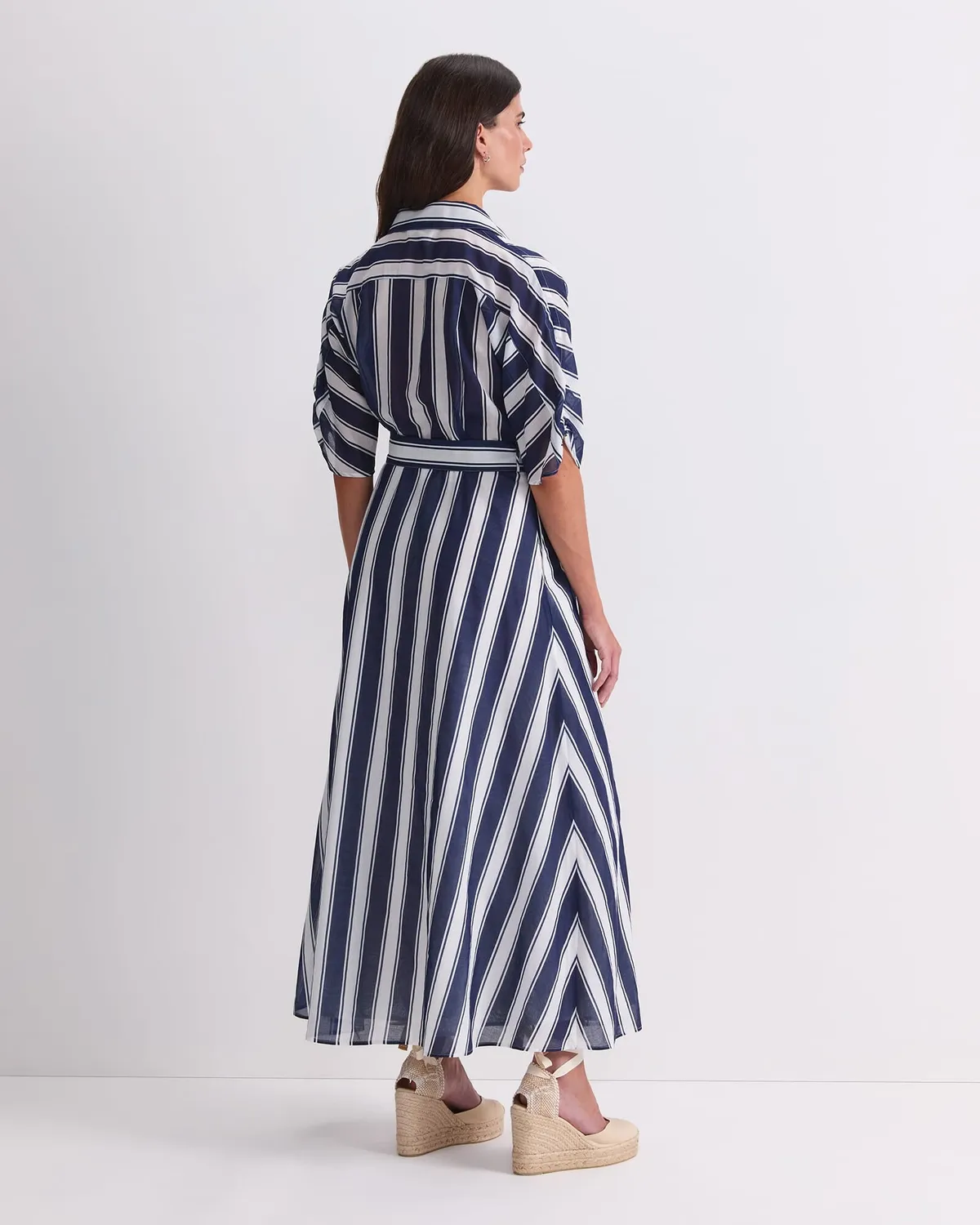SPORTSCRAFT Dinah robe coton rayée midi à poches