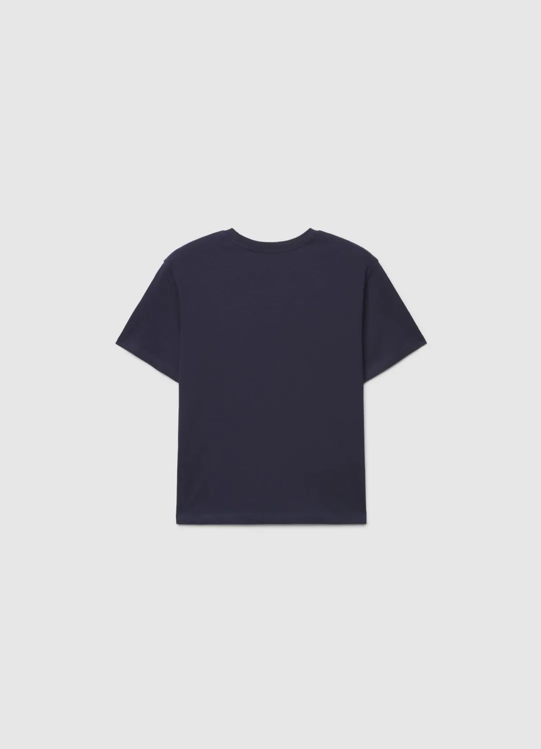 Calliope t-shirt patch femme col rond uni