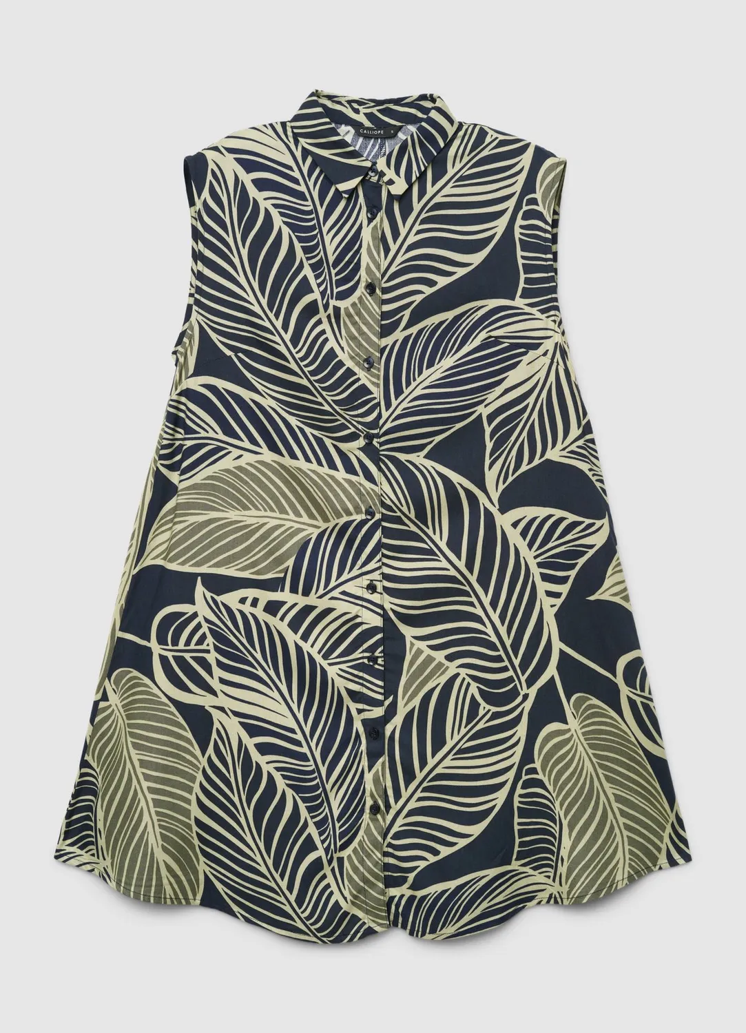 Calliope blouse sans manches femme paisley boutons
