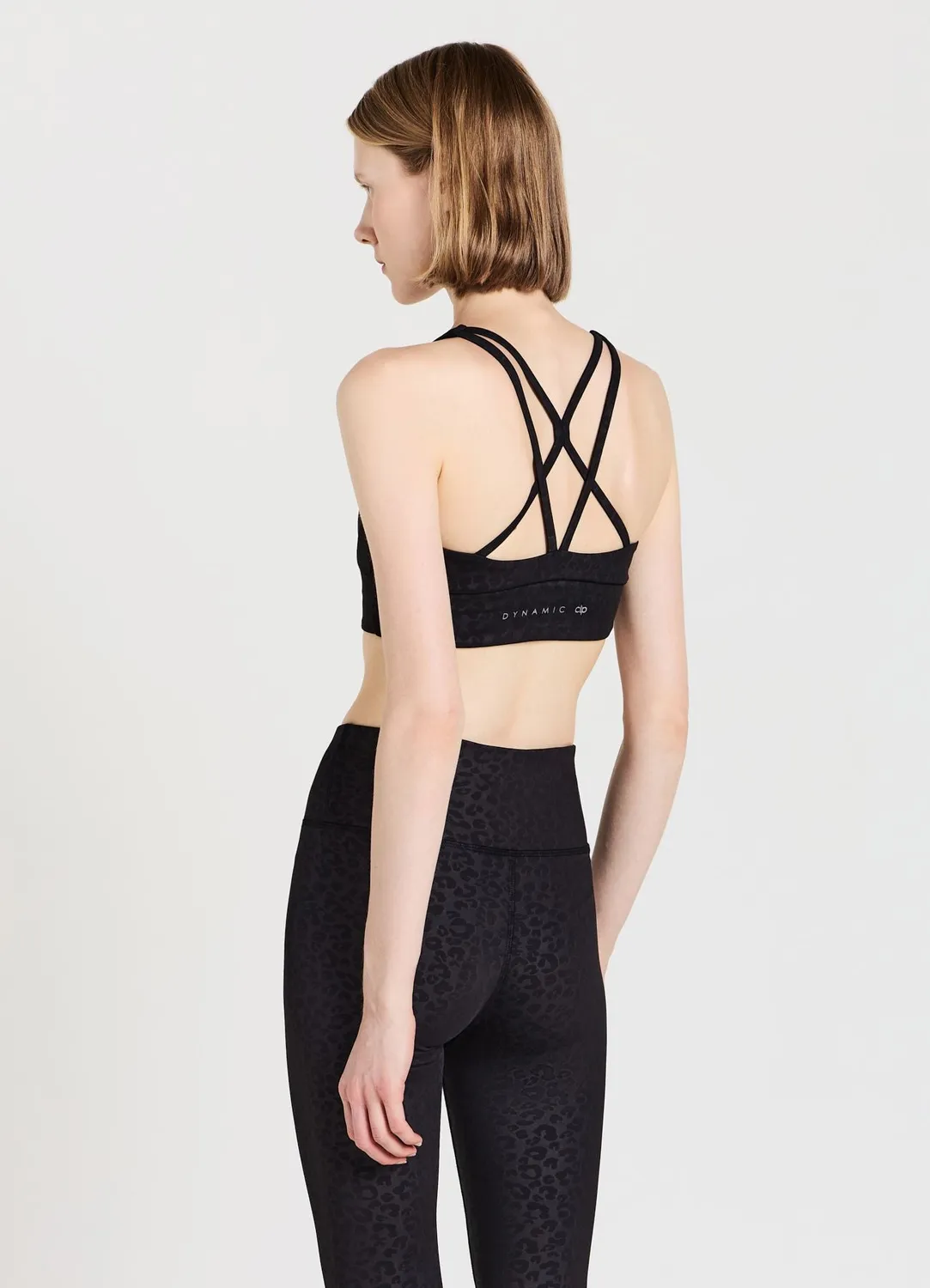 Calliope top sport femme dos croisé imprimé M