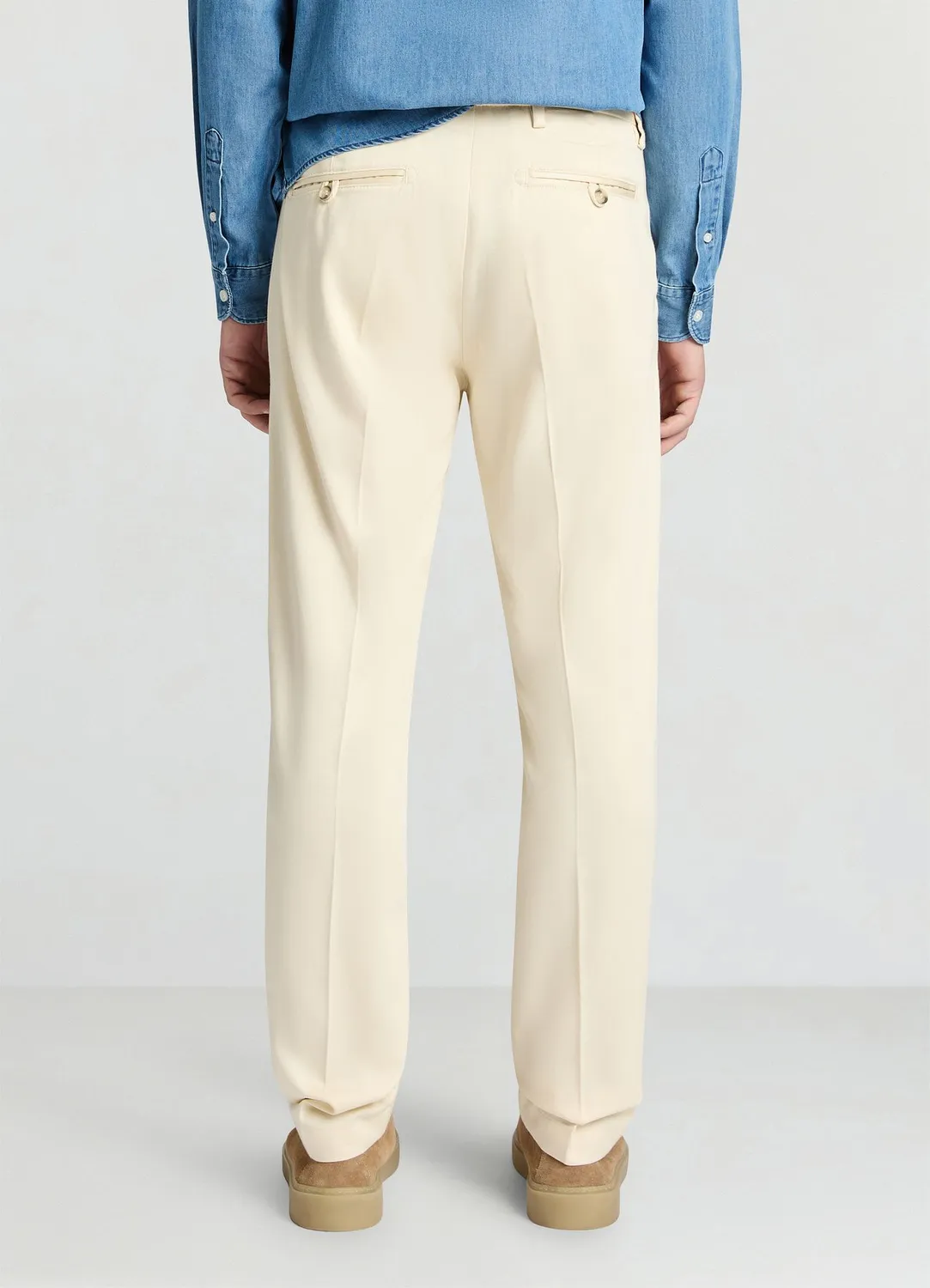 Calliope pantalon homme à pinces coupe regular