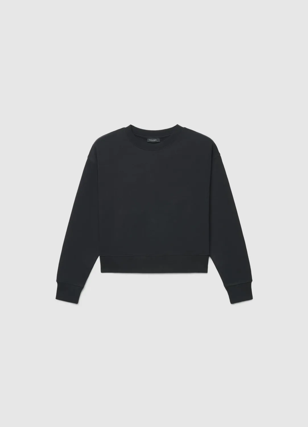 Calliope Basic sweat col rond femme uni