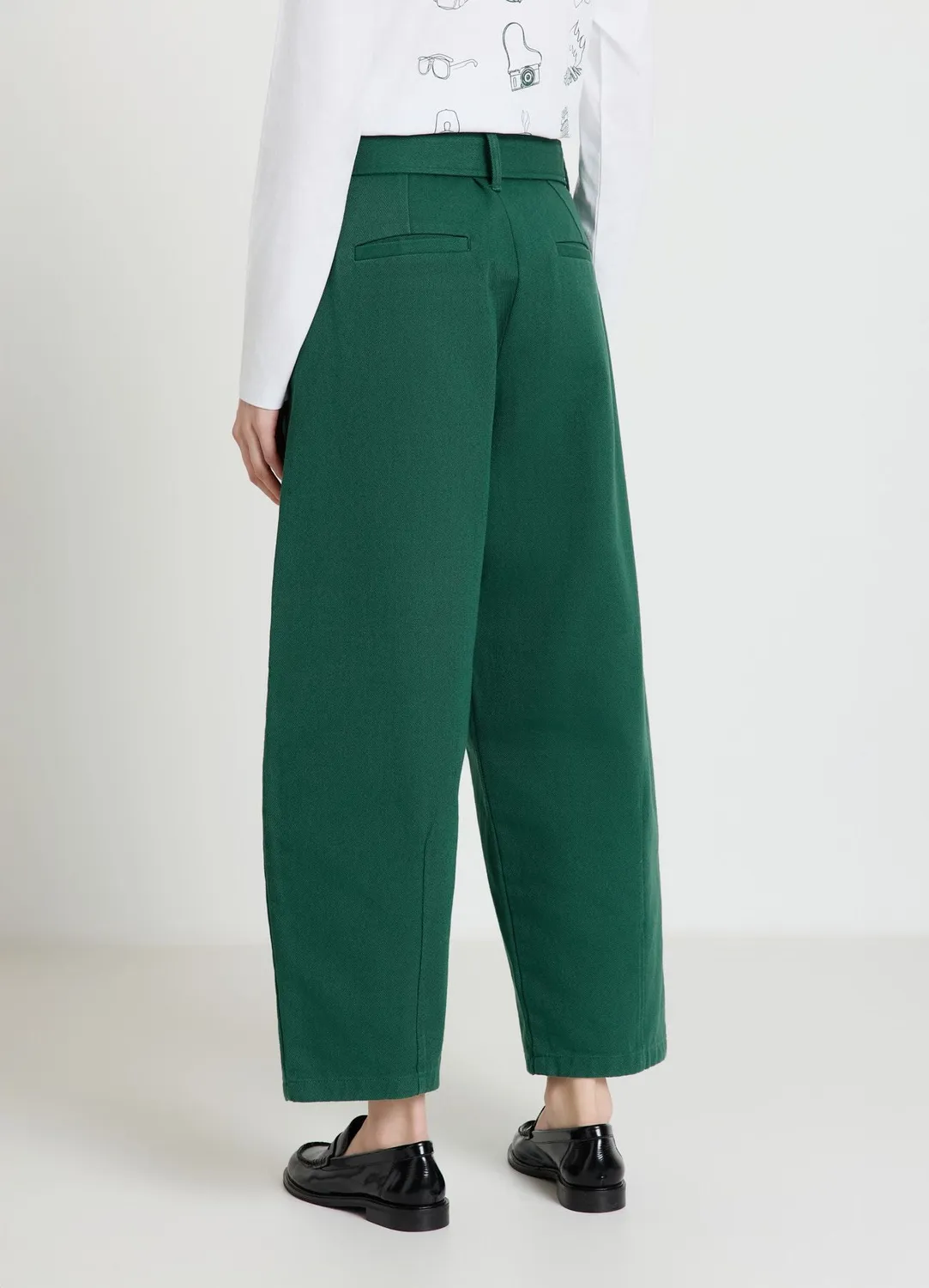 Calliope pantalon balloon ceinture femme ample